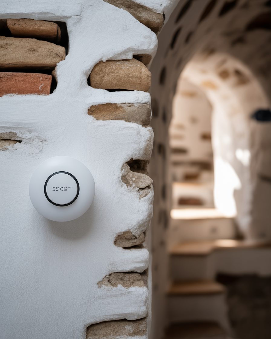 Renovation oversight inside a Athens, Plaka apartment — Estia contractor supervision
